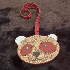 NWOT Gucci Panda Shaped Bag Charm